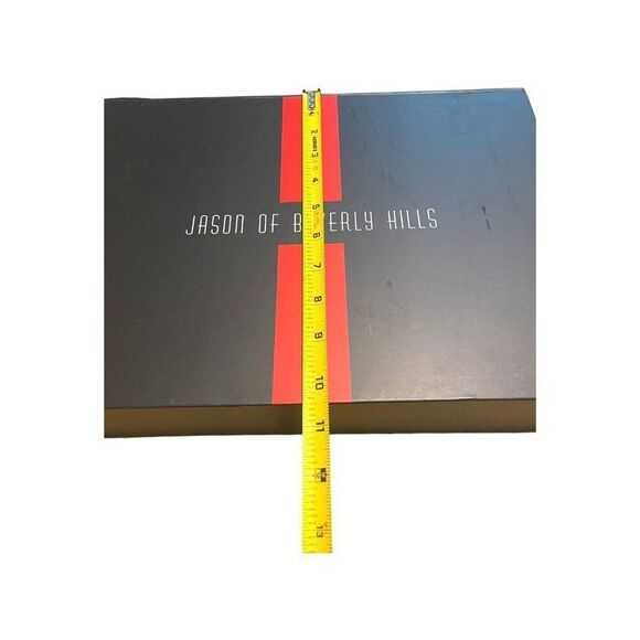 Jason of Beverly Hills Empty Box Magnetic 14.5”x10.5”x4.25” Purse Shoes Storage - Picture 8 of 9